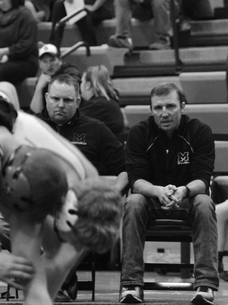 luke coaching wrestling